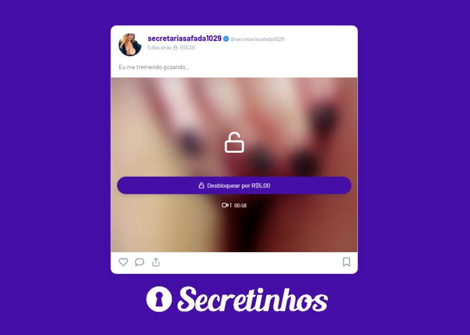 secretinhos postagem 1